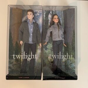 Barbie Collector Twilight Saga Pink Label 2009 Edward & Bella